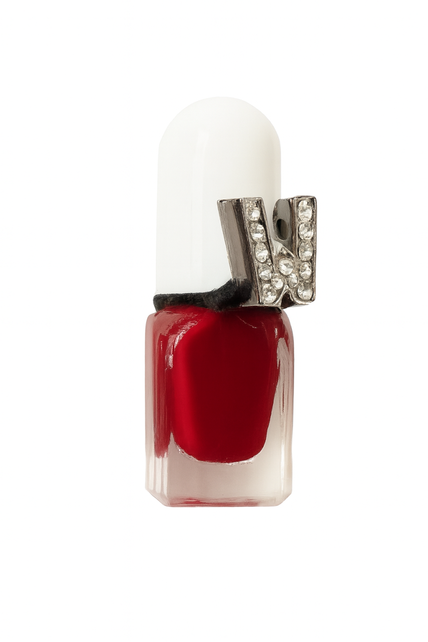 Tuff Scent Scenties by Tuff Scentence Scent Infused Nail Polish™/Red Haute Apple/Red Nail Polish/Crisp Red Apple Scent