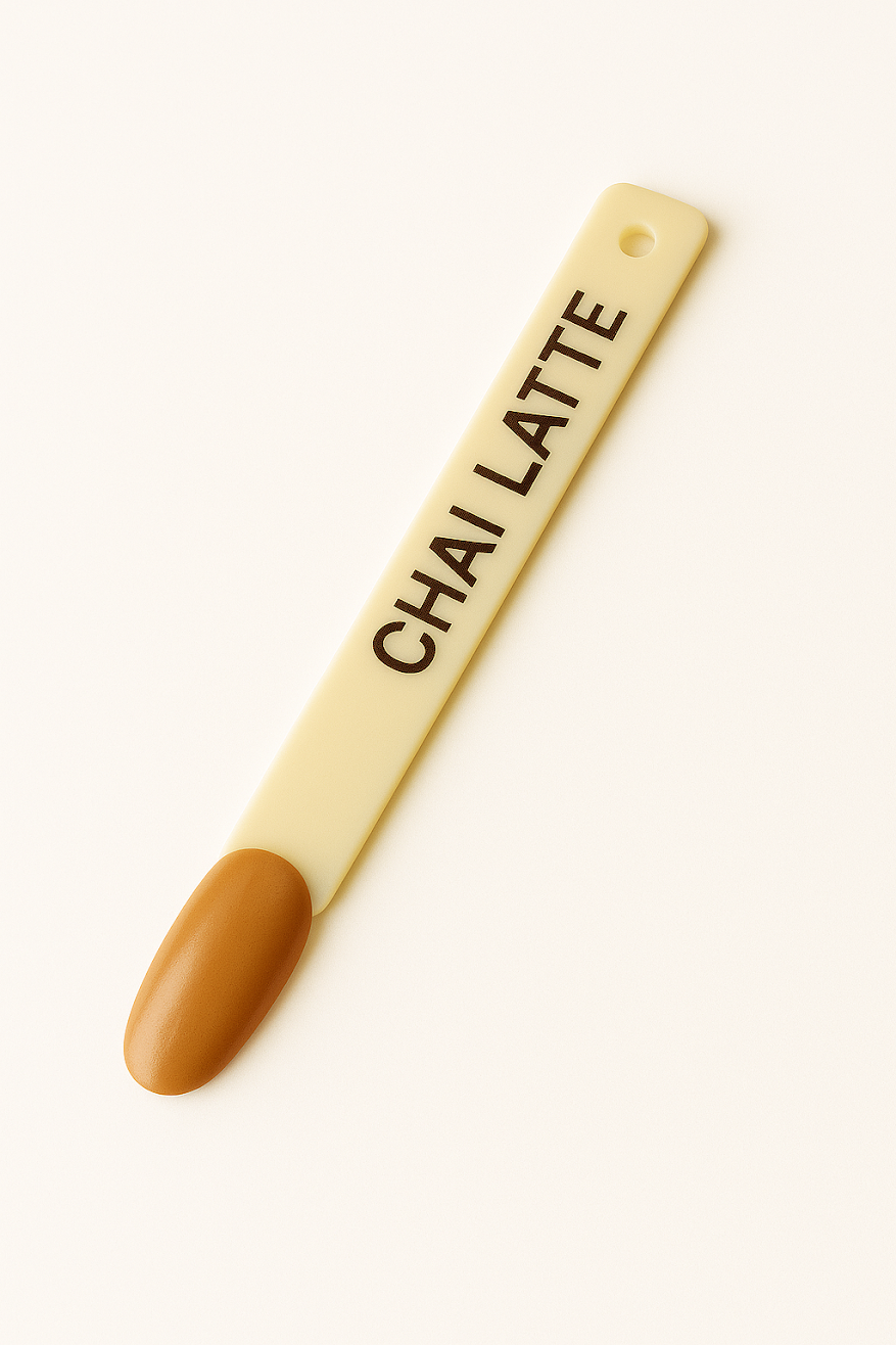 Tuff Scent Scenties by Tuff Scentence Scent Infused Nail Polish™ — Red Haute Sparkle Collection: Sparkle (Peppermint Scent) Red Haute Apple (Red Apple Scent), Chai Tea (Ginger Scent)