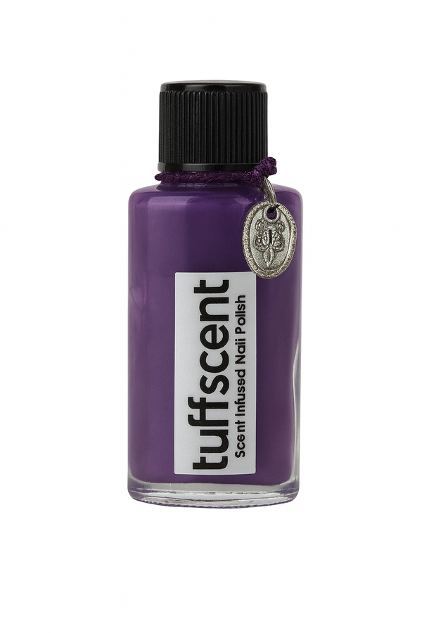 TuffScent™ Polaris' Halo Purple Scent Infused Nail Polish by Tuff Scentence™ Scent: Ume Plum Blossom