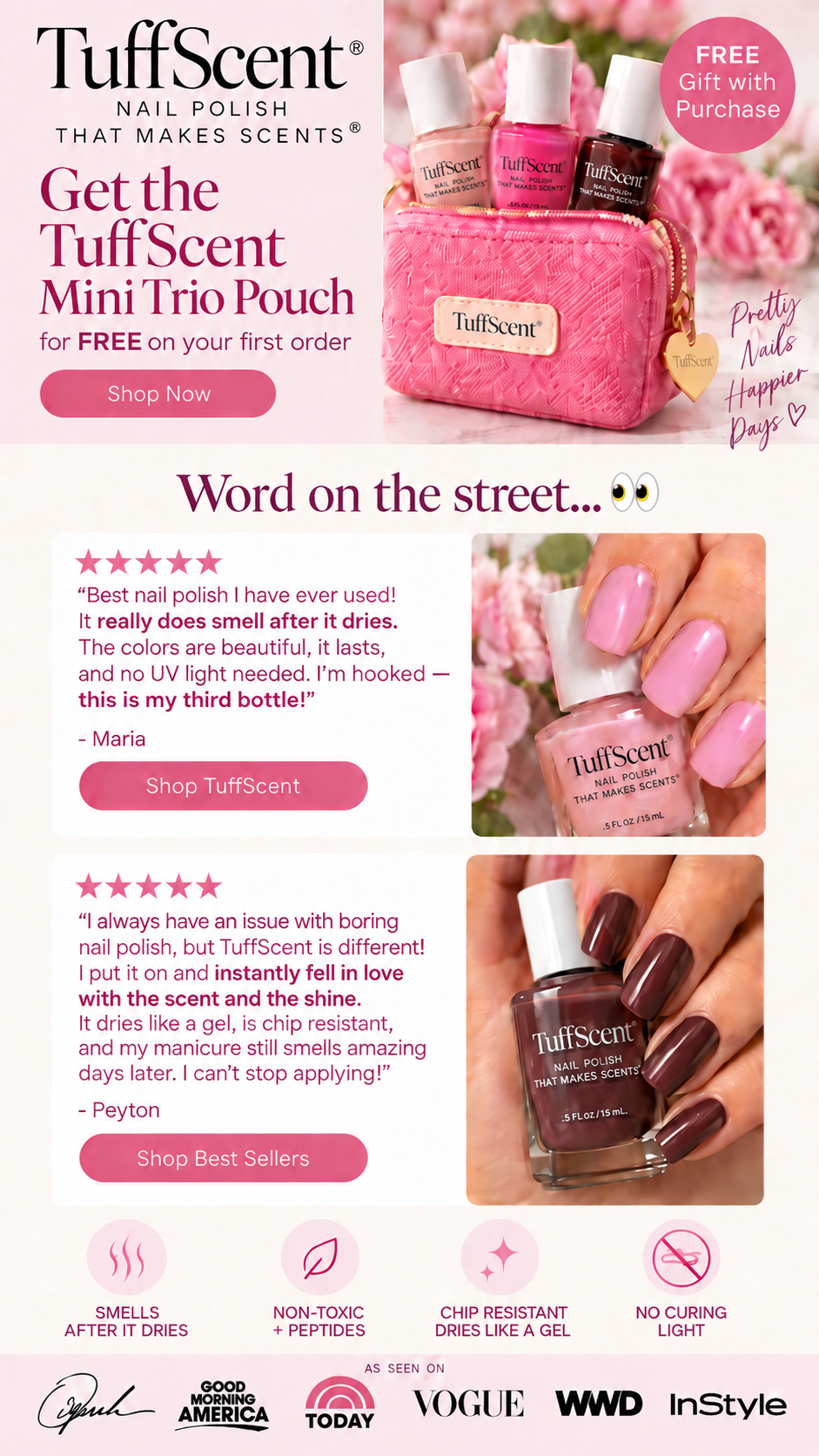 TuffScent™ Mini Trio with Free Pouch