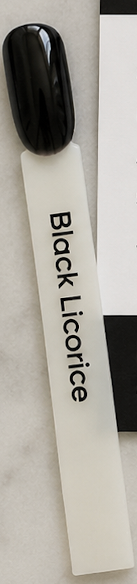 Tuff Scent Scenties Black Licorice, Black Nail Polish, Licorice Scented By Tuff Scentence 2ML