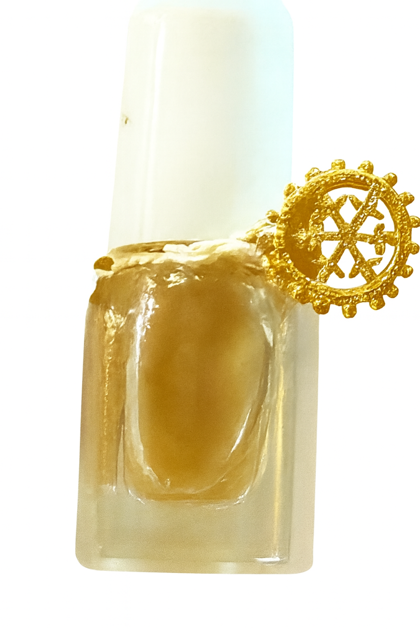 Scenties by Tuff Scentence Scent Infused Nail Polish™ Chai Tea /Gold Glitter/Ginger Scent