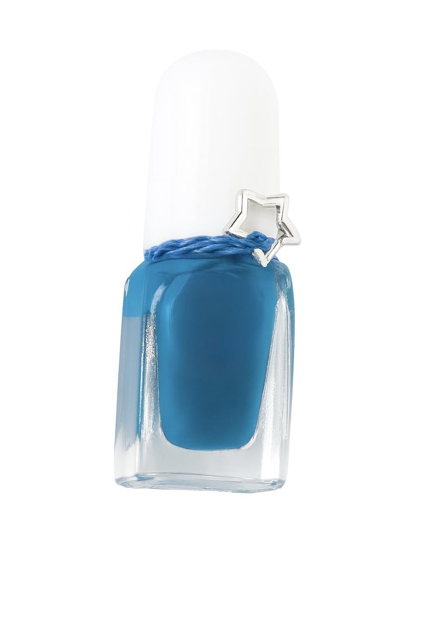 Scenties by Tuff Scentence Scent Infused Nail Polish™ Cerulean Sky /Bright Blue Nail Polish//Blue Magic Iris Scent