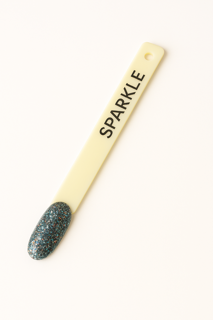 Tuff Scent Scenties by Tuff Scentence Scent Infused Nail Polish™ — Red Haute Sparkle Collection: Sparkle (Peppermint Scent) Red Haute Apple (Red Apple Scent), Chai Tea (Ginger Scent)