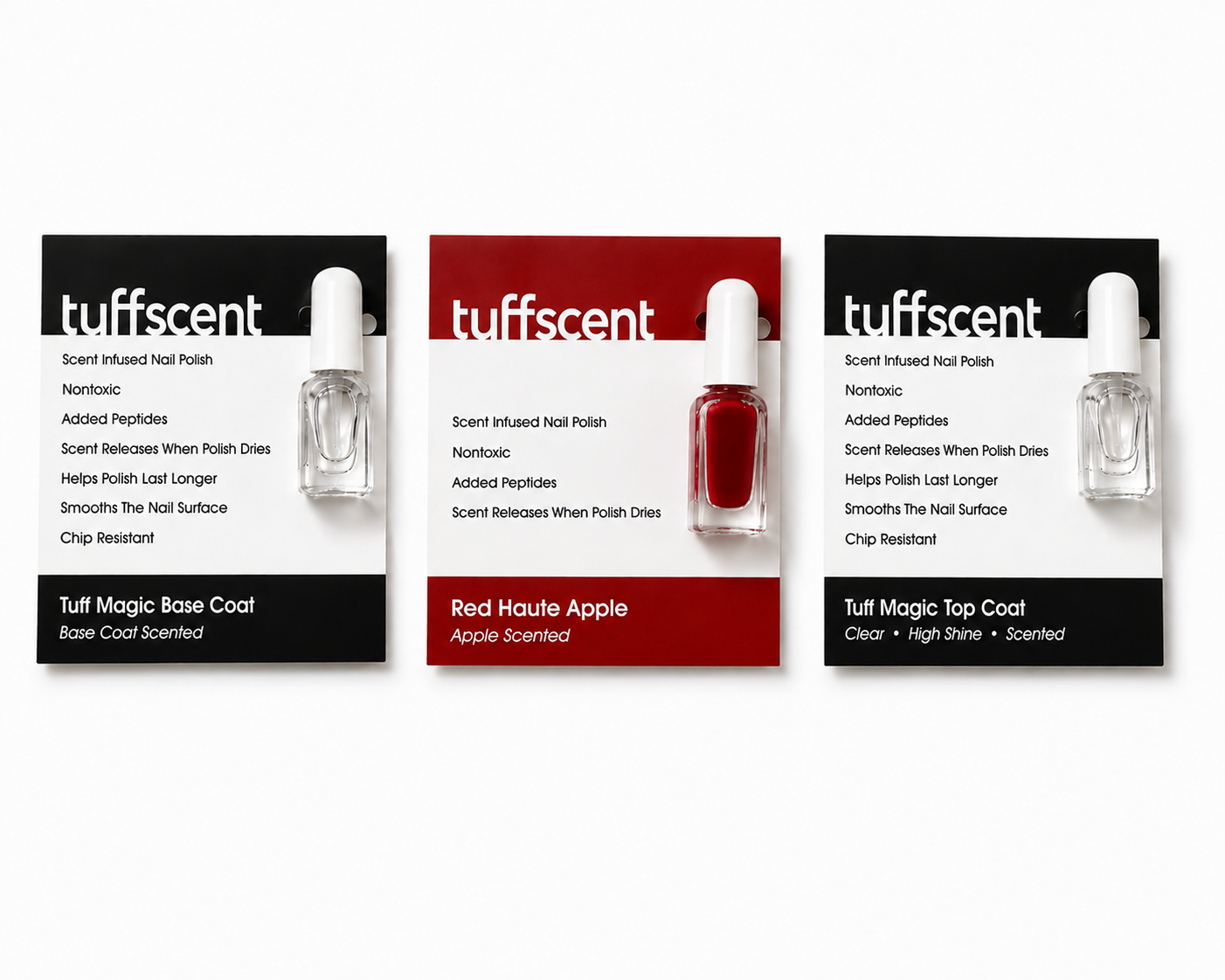 Tuff Magic Scented Pro System Crisp Red Apple Manicure Set