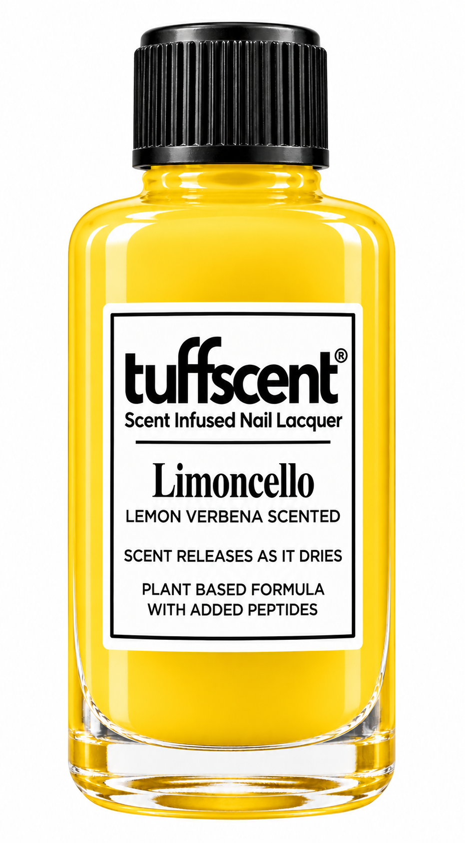 Tuffscent™ Limoncello Yellow Scent Infused Nail Lacquer, Scent: Lemon Verbena