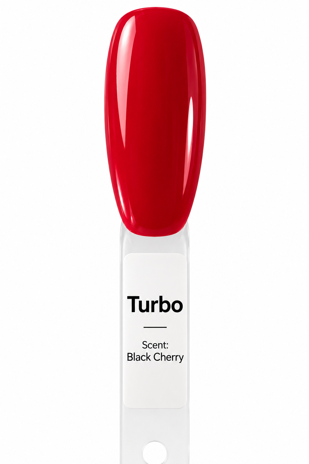 Tuffscent™Turbo Red, Scent Infused Nail Lacquer, Scent: Black Cherry