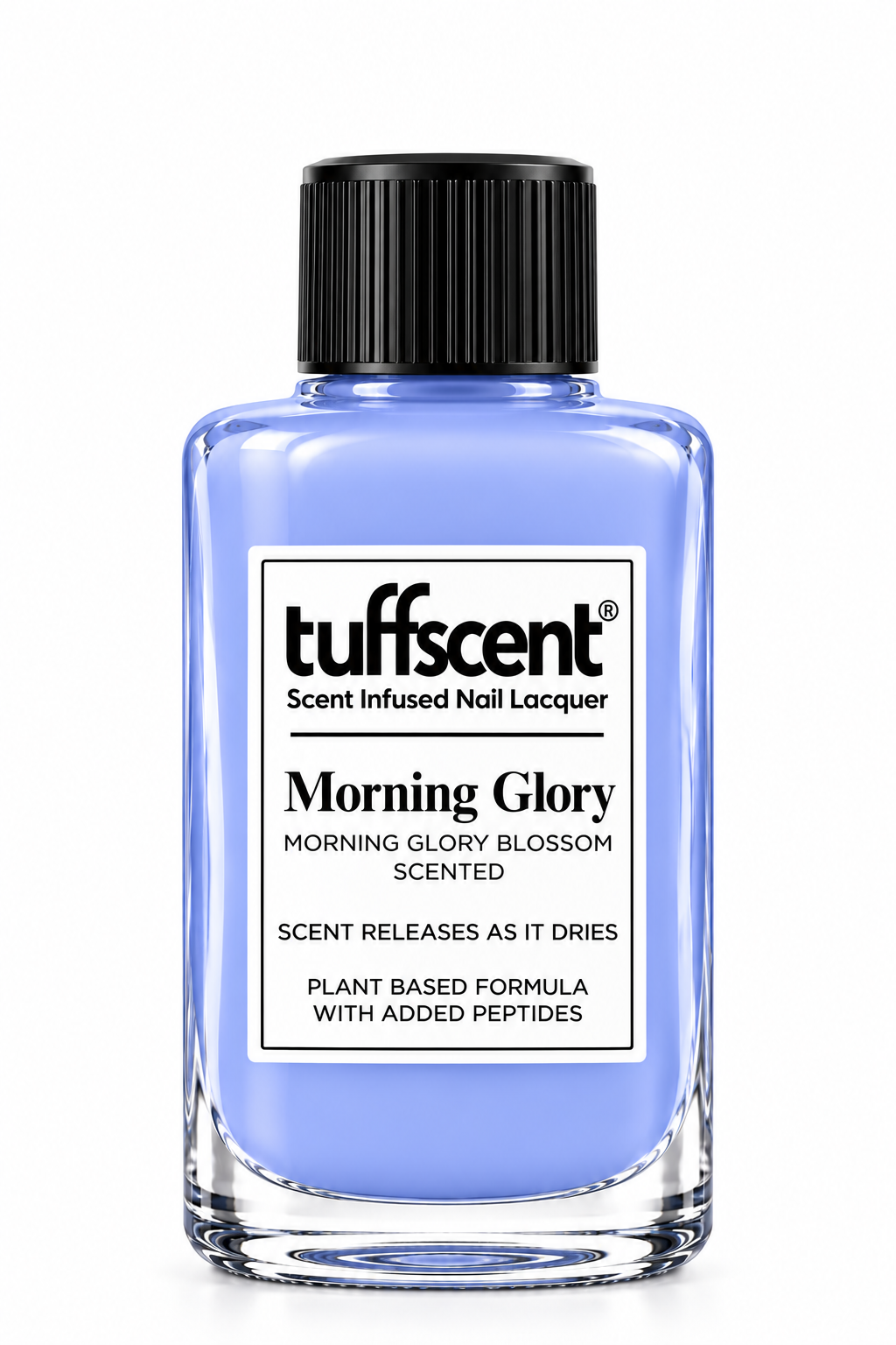 Tuffscent™ Morning Glory Pale Blue Scent Infused Nail Lacquer, Scent: Morning Glory Blossom