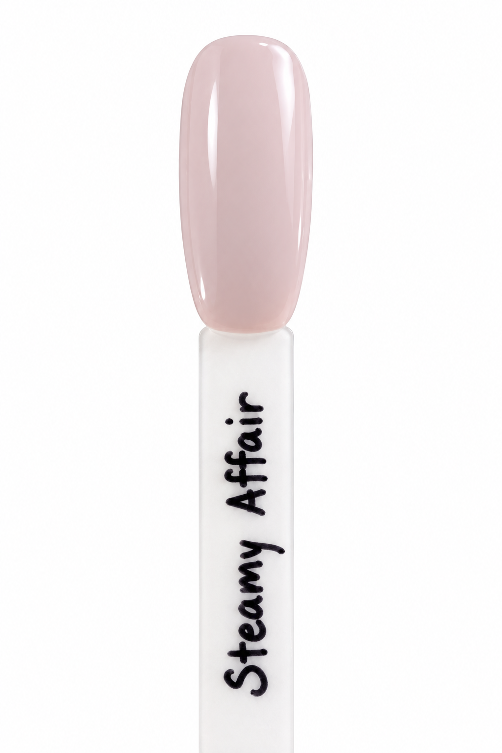 Tuffscent™ Steamy Affair, Milky Sheer Pink Scent Infused Nail Lacquer, Scent: Eycaluptus and Fresh Mountain Air