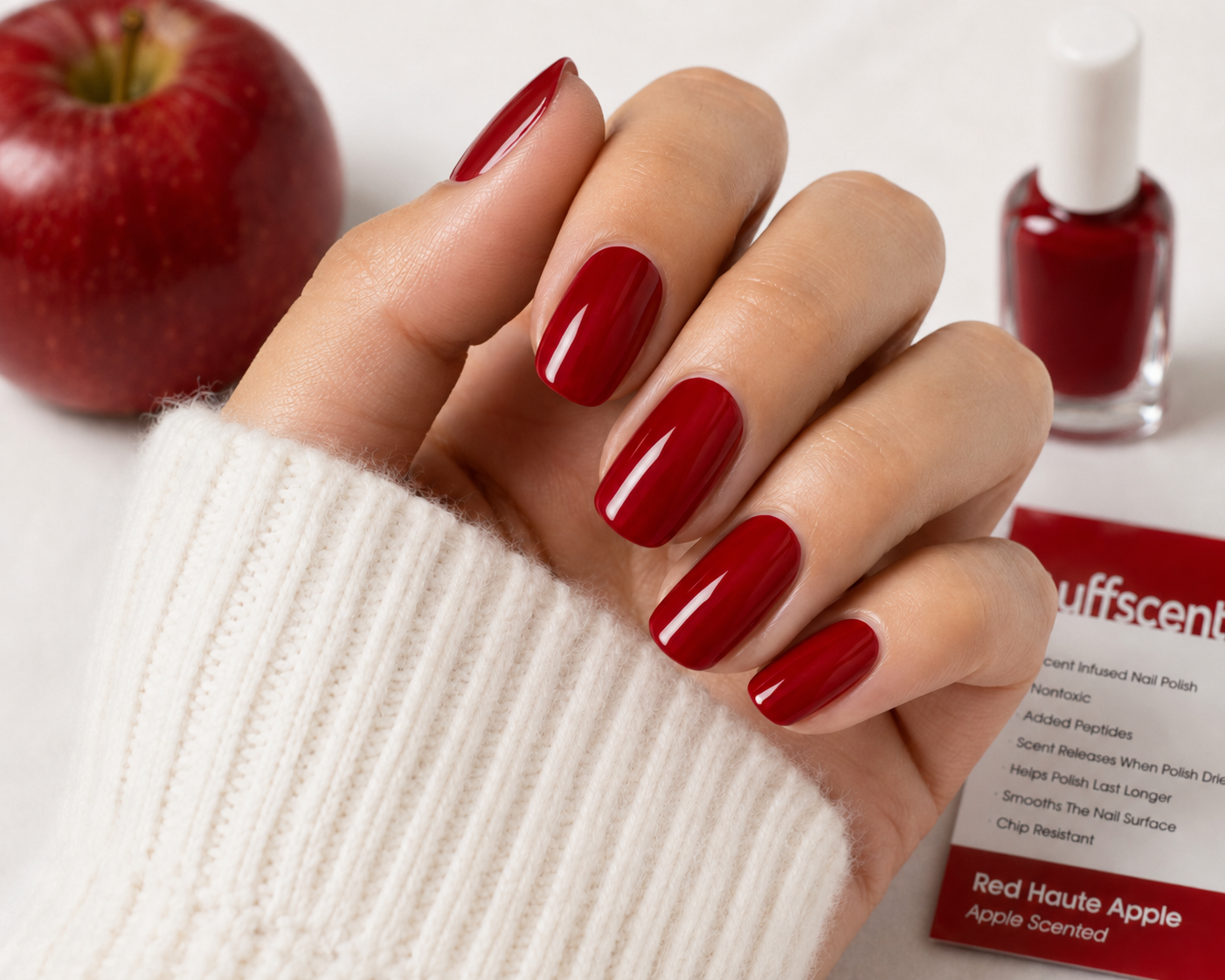 Tuff Magic Scented Pro System Crisp Red Apple Manicure Set