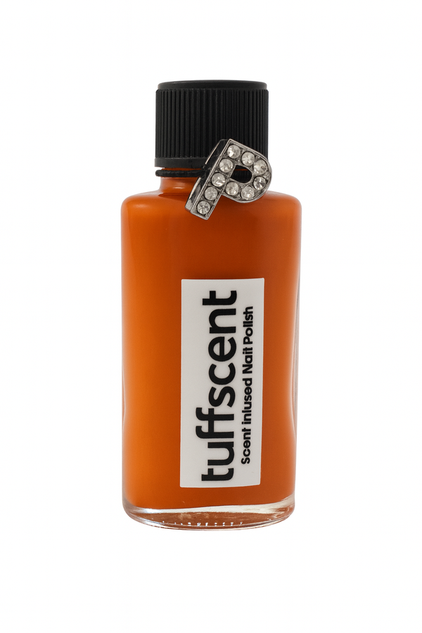 TuffScent™ Pumpkin Spice Latté Scent Infused Nail Polish by Tuff Scentence™ Scent: Pumpkin Spice Latté
