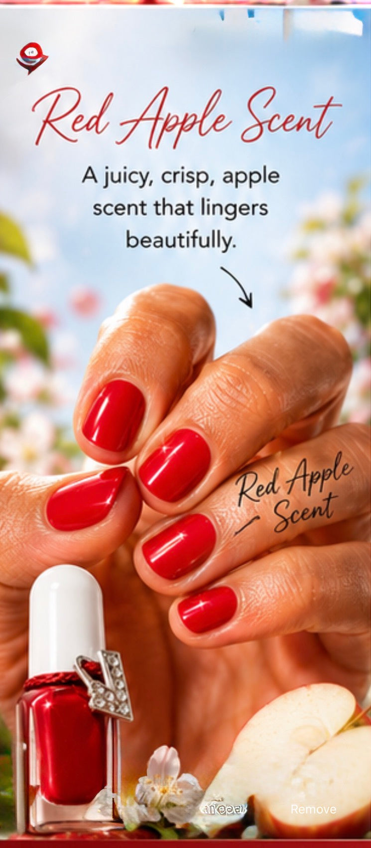 Tuff Magic Scented Pro System Crisp Red Apple Manicure Set