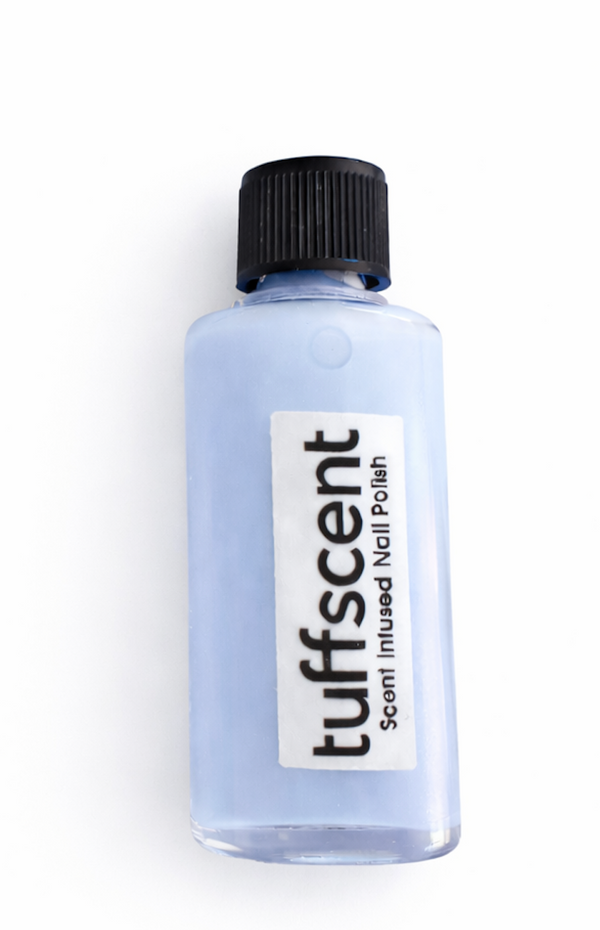 TuffScent Morning Glory—Pale Blue ScentInfused Nail Polish by Tuff Scentence™—Morning Glory Scented